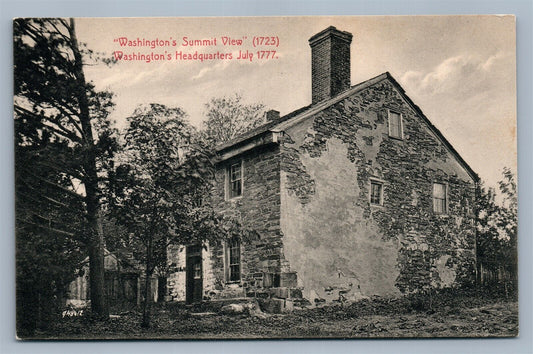 FLEMINGTON NJ WASHINGTON'S HEADQUARTERS ANTIQUE POSTCARD