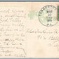 BURNHAM PA LOGAN IRON WORKS ANTIQUE POSTCARD