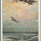 GERMAN WWI ERA BIPLANES ARTIST SIGNED ANTIQUE POSTCARD