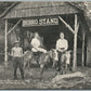 DELAWARE WATER GAP PA READY FOR MOUNTAIN CLIMB ANTIQUE POSTCARD