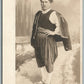 EASTERN EUROPEAN MAN in NATIONAL COSTUME VINTAGE REAL PHOTO POSTCARD RPPC