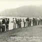 KLAMATH CA SALMON FISHING ANTIQUE REAL PHOTO POSTCARD RPPC