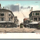 NEW BEDFORD MA UNION AND PURCHASE STREET ANTIQUE POSTCARD