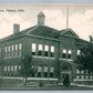 PAWNEE NE HIGH SCHOOL ANTIQUE POSTCARD