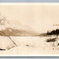 KENAI LAKE VINTAGE REAL PHOTO POSTCARD RPPC