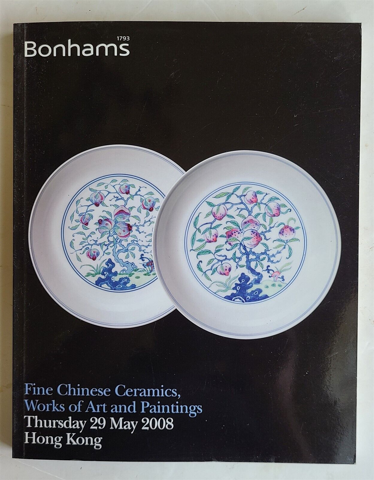 CHINESE CERAMICS ART & PAINTINGS 2008 HONG KONG BONHAMS AUCTION CATALOG