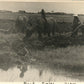 THAILAND SIAM FARM SCENE ANTIQUE REAL PHOTO POSTCARD RPPC