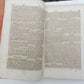 1728 ANTIQUE 2 VOLUMES THESAURUS ECCLESIASTICUS LEATHER BOUND FOLIO