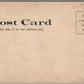 LOOKOUT PA POST OFFICE ANTIQUE POSTCARD