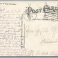 SUMMER SQUASH EXAGGERATED WELLS FARGO EXPRESS RAILWAY STATION ANTIQUE POSTCARD