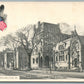 NEW HAVEN CT ELM STREET ANTIQUE POSTCARD by ARTHUR LIVINGSTON