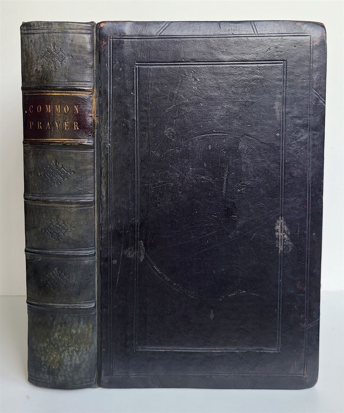 1703 BOOK OF COMMON PRAYER in ENGLISH FULLY ILLUSTRATED ANTIQUE