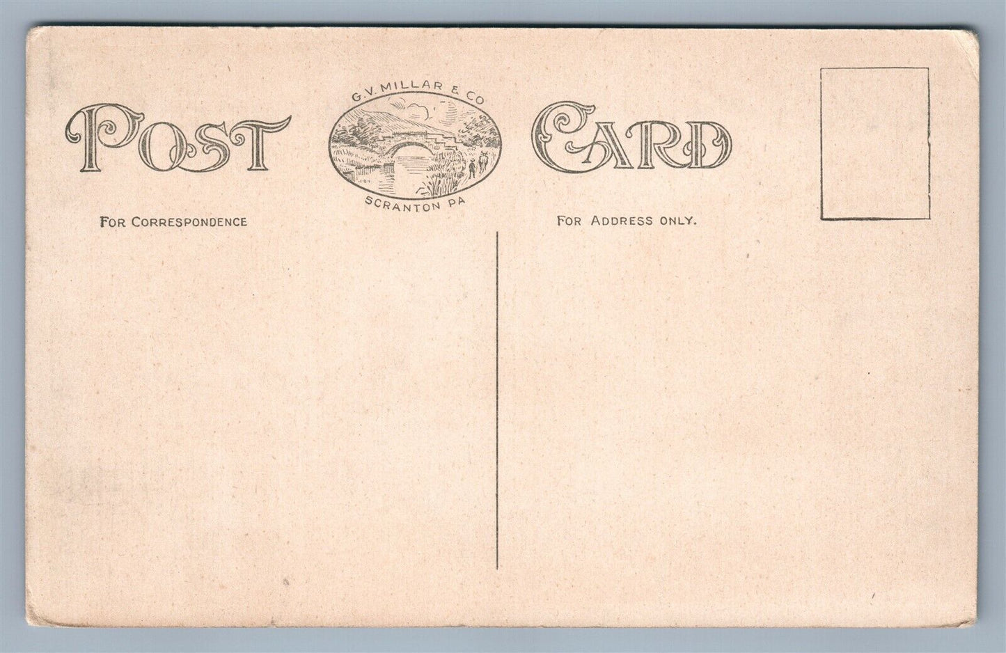 BETHLEHEM PA HIGH SCHOOL ANTIQUE POSTCARD