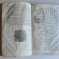 1675 BIBLE in LATIN ANTIQUE FOLIO printed in Lyon France