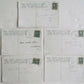 SOUDERTON PA GREETINGS LOT OF 5 1907 ANTIQUE POSTCARDS