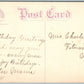 TRENTON NJ PUMPING STATION ANTIQUE POSTCARD