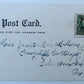 VINTAGE 1906 UNDIVIDED POSTCARD RIVER STREET VIEW WEST PITTSTON NY NEW YORK