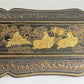 CHINESE or JAPANESE ANTIQUE ORIENTAL ASIAN LACQUER BOX w/ LOCK asian