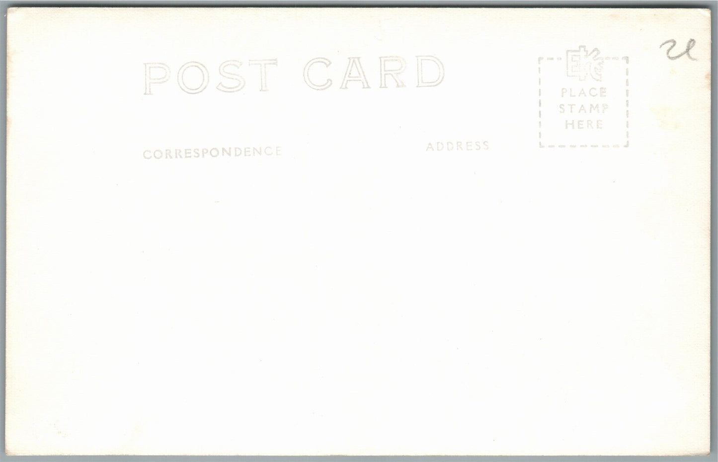 AIRPLANE MARINE FIGHTER GRUMMAN F3F-2 VINTAGE REAL PHOTO POSTCARD RPPC