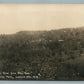 CATSKILL MTS NY BIRDS EYE VIEW FROM STAR ROCK ANTIQUE REAL PHOTO POSTCARD RPPC