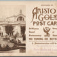 ARISTO GOLD POST CARDS SPECIMEN ADVERTISING ANTIQUE POSTCARD