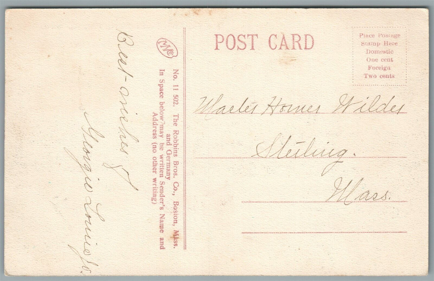 WALPOLE MA OLD MILL ANTIQUE POSTCARD