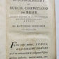 1759 ANCIENT POETRY by CLAUDIAN VELLUM BOUND antique