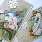 LOT of 10 VALENTINE MESSAGE ANTIQUE EMBOSSED POSTCARDS