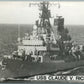 MILITARY SHIP USS CLAUDE V. RICKETTS VINTAGE REAL PHOTO POSTCARD RPPC