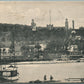 TWIN LIGHT HIGHLANDS NJ ANTIQUE POSTCARD
