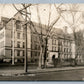 NEWTON MA HIGH SCHOOL ANTIQUE REAL PHOTO POSTCARD RPPC