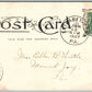 ELIZABETHTOWN PA BETHEL OF THE CHURCH OF GOD 1907 ANTIQUE POSTCARD w/ CORK STAMP