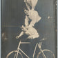 BICYCLE CIRCUS MOSHER HAYES, & MOSHER ANTIQUE REAL PHOTO POSTCARD RPPC