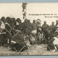 AMERICAN INDIAN GAMBILNG GAME ANTIQUE REAL PHOTO POSTCARD RPPC