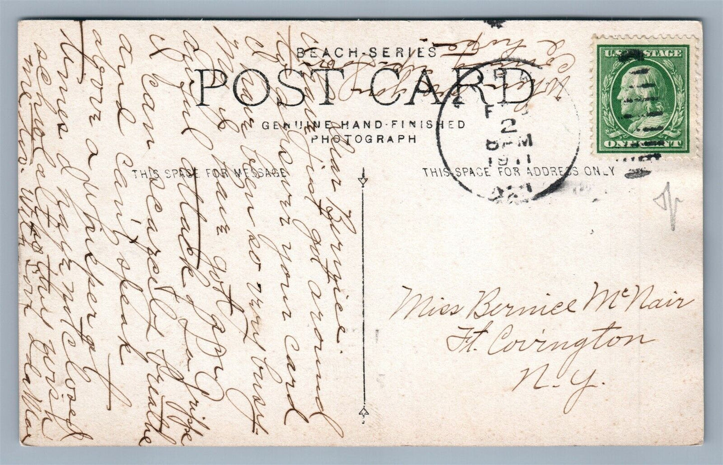 MALONE NY M.E.CHURCH ANTIQUE REAL PHOTO POSTCARD RPPC