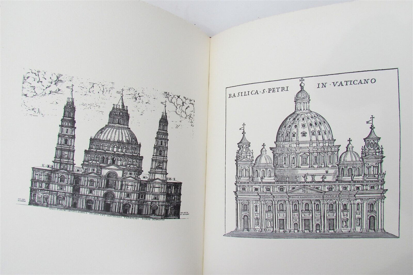 SAN PIETRO EPISTOLE CATTOLICHE antique ILLUSTRATED FOLIO VATICAN EDITION