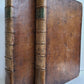 1764 BIBLE by ANTHONY PURVER QUAKER antique 2 FOLIO VOLUMES scarce