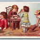 MT.HOLLY NJ ANTIQUE VICTORIAN TRADE CARD JUDD PIANOS SEWING MACHINES ADVERTISING