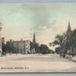 NEWARK NJ SOUTH BROAD STREET PICTURE FRAMING ADVERTISING ANTIQUE POSTCARD