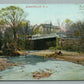 SOMERVILLE NJ BROOKSCENE ANTIQUE POSTCARD