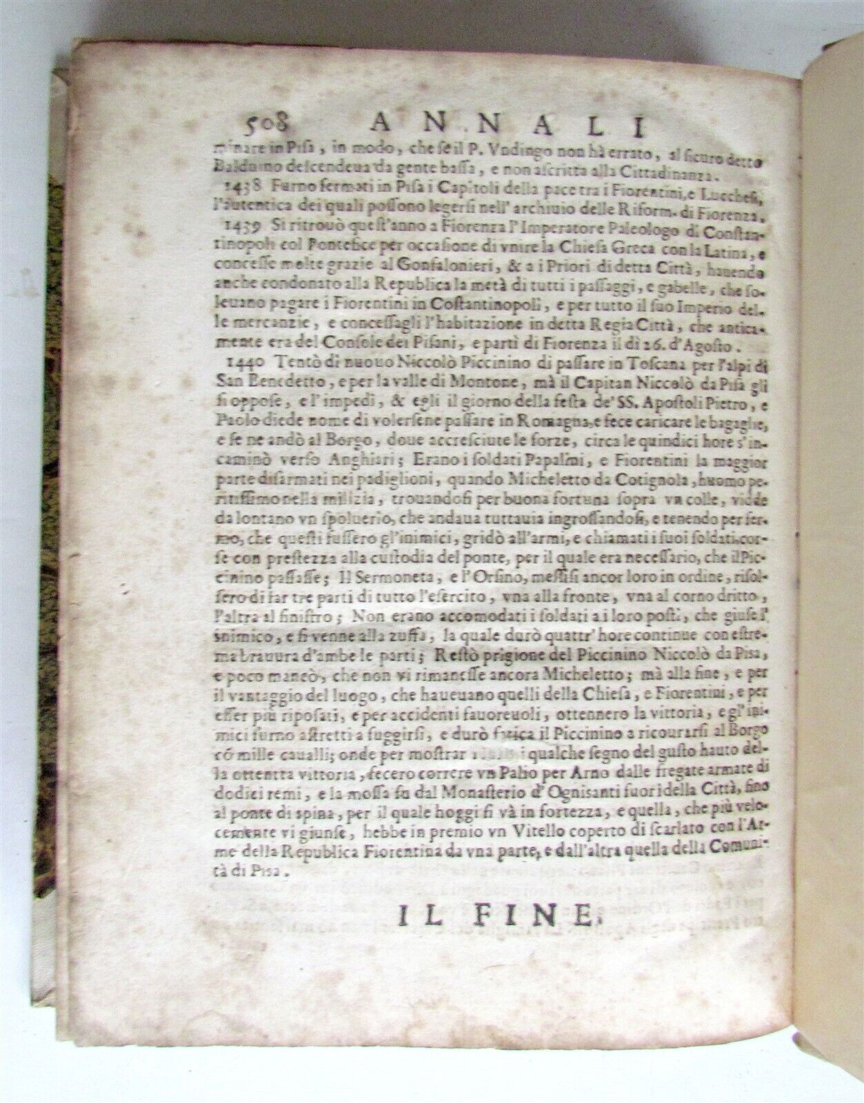 1682 HISTORY of PISA antique MEMORIE ISTORICHE DELLA CITTA DI PISA 17th CENTURY