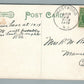 WESTWOOD NJ LINCOLN SCHOOL ANTIQUE POSTCARD