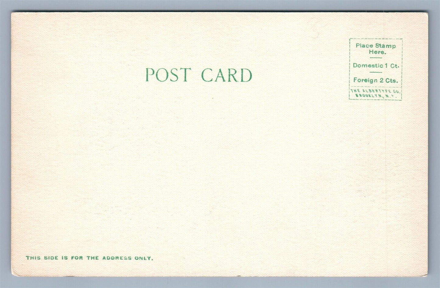 TARRYHOUSE NY LIGHTHOUSE UNDIVIDED ANTIQUE POSTCARD