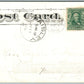 WESTFIELD NJ PRESBYTERIAN CHURCH UNDIVIDED 1906 ANTIQUE POSTCARD