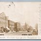 ATHENS MI MAIN STREET ANTIQUE REAL PHOTO POSTCARD RPPC