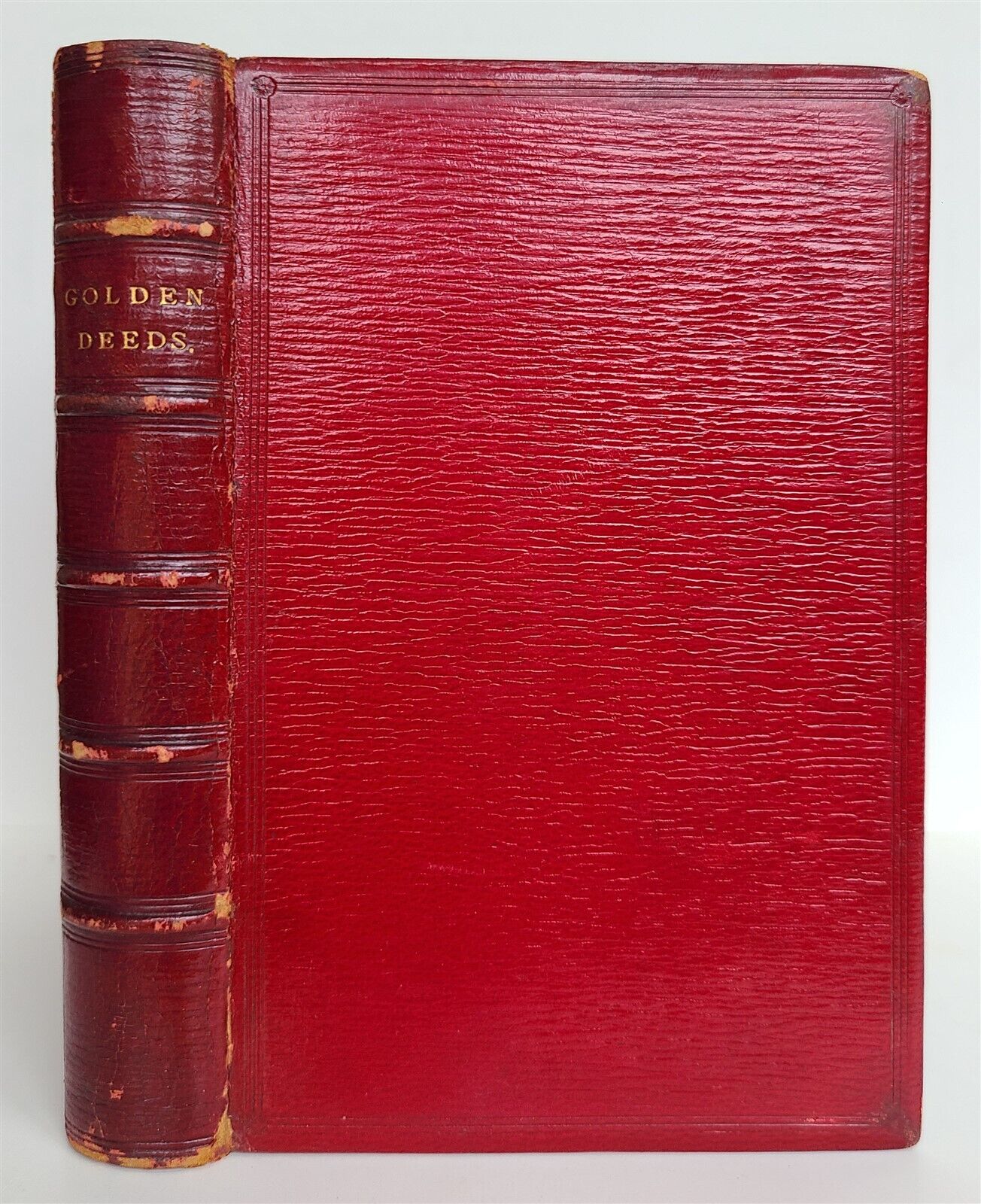 1876 BOOK of DEEDS of ALL TIMES & LANDS antique by Charlotte Mary Yonge