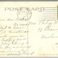 HONESDALE PA EPISCOPAL CHURCH & ALLEN HOUSE HOTEL 1917 ANTIQUE POSTCARD
