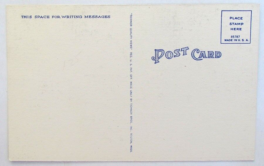 VINTAGE POSTCARD - LICKING RUN CREEK MEMORIAL PARK QUAKERTOWN BUCKS COUNTY PA