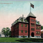 FORT EDWARD NY HIGH SCHOOL 1918 ANTIQUE POSTCARD