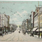 ANTIQUE POSTCARD EASTON PA NORTHAMPTON STREET LOOKING WEST FROM CIRCLE
